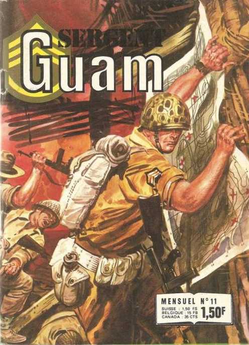 Scan de la Couverture Sergent Guam n 11